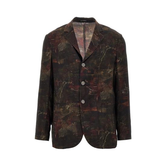 26SS 엠포리오 아르마니 수트 자켓 EM005606TE21470 Brown