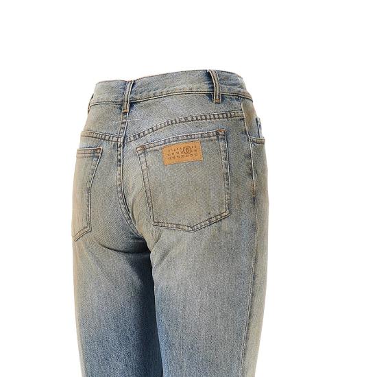 26SS MM6 메종마르지엘라 데님 팬츠 S62LB0213M30055 Blue - MM6 MAISON MARGIELA