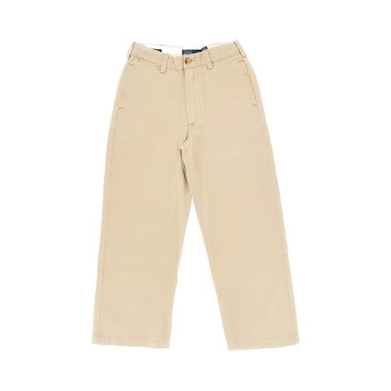 26SS [키즈] 랄프 로렌 스트레이트 팬츠 323A12611001 Beige
