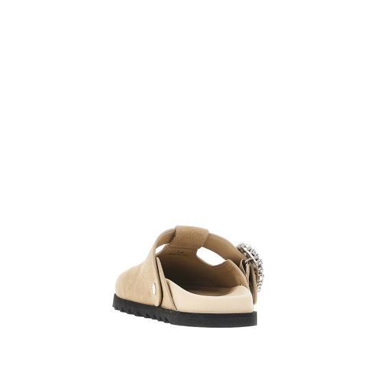 26SS 로저비비에 플랫 슈즈 RVW62542100 Beige - ROGER VIVIER