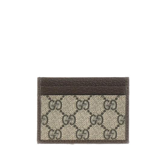 26FW 구찌 오피디아 카드 케이스 838486FAE0L Brown - GUCCI