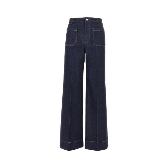 26FW 빅토리아 베컴 데님 팬츠 1226DJE007252H Blue