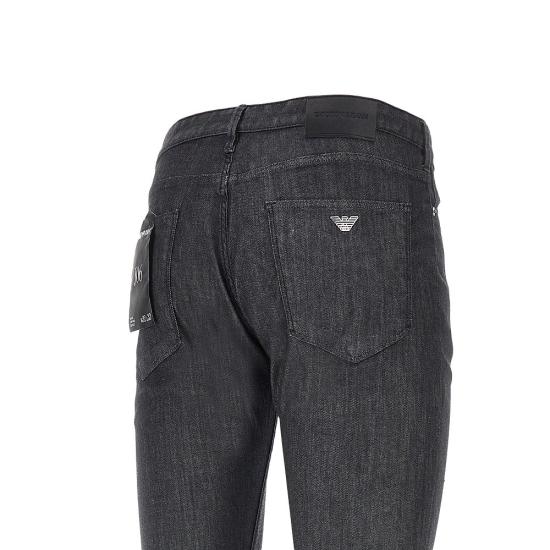 26SS 엠포리오 아르마니 데님 팬츠 EM000121AF22814 Black - EMPORIO ARMANI