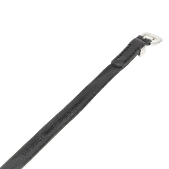 26FW 아워레가시 2cm 레더 벨트 A2208BBLA Black - OUR LEGACY