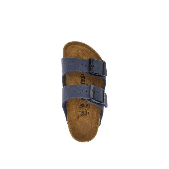 26SS [키즈] 버켄스탁 아리조나 버코 플로 키즈 552903 Blue - BIRKENSTOCK