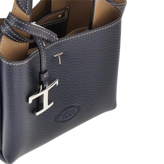 26FW 토즈 마이크로 토트백 XBWAPAFL000QRI Blue - TODS
