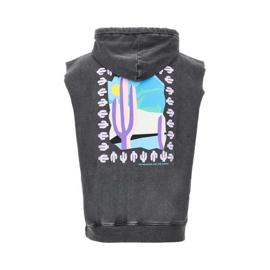 26FW 마우나케아 후드 티셔츠 MKU652 Black - MAUNA KEA