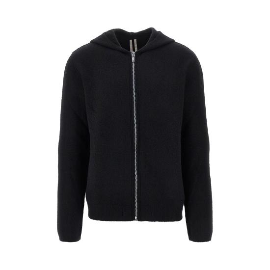 26FW 릭 오웬스 집업 니트 RU02F4666KWSF Black