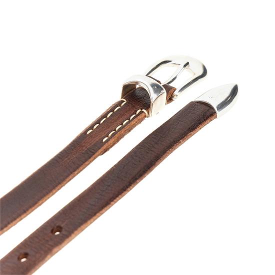 26FW 아워레가시 벨트 2CM 레더 벨트 2CM 레더 A2208BBR Brown - OUR LEGACY