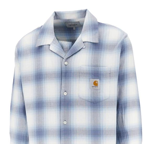 26FW 칼하트 WIP 긴팔 셔츠 I036807 Blue - CARHARTT WIP