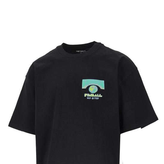 26FW 칼하트 WIP 반팔 티셔츠 I036891 Black - CARHARTT WIP