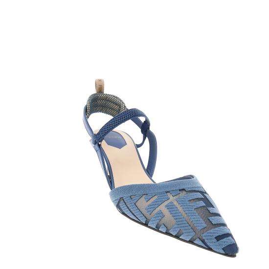 26FW 펜디 힐/펌프스 8J8558AY0M Blue - FENDI