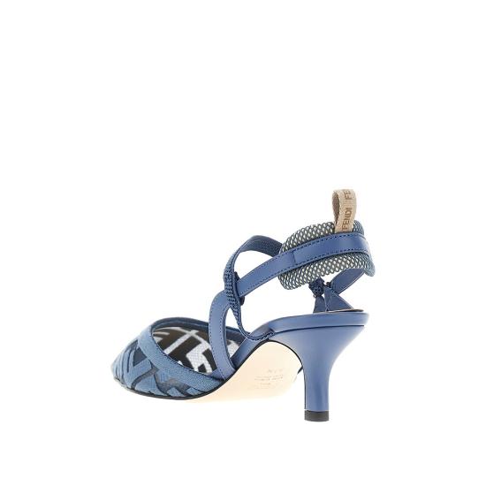 26FW 펜디 힐/펌프스 8J8558AY0M Blue - FENDI