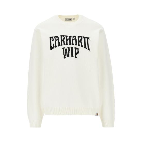 26FW 칼하트 WIP 스웨터 I036847 White
