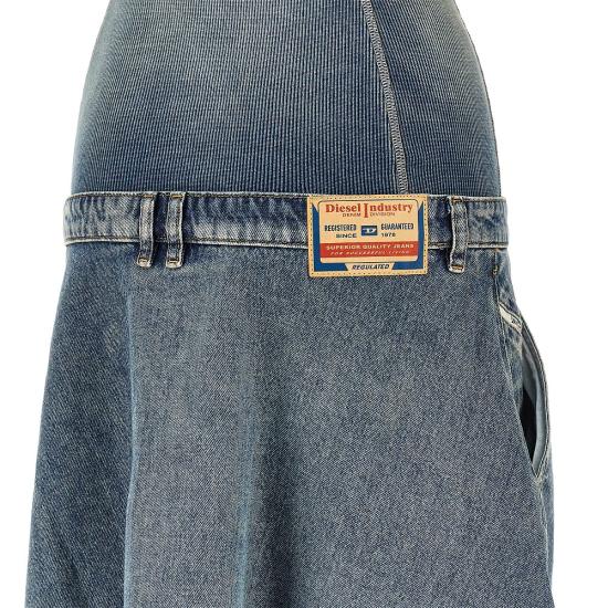 26FW 디젤 데님 원피스 A230320IFBL Blue - DIESEL