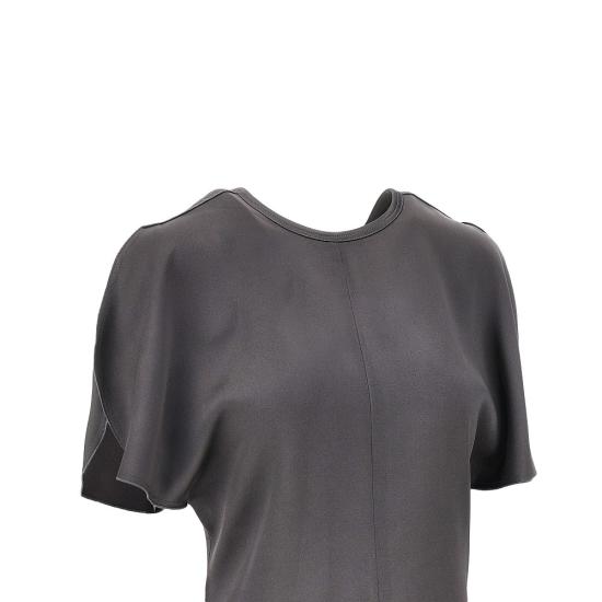 26FW 빅토리아 베컴 반팔 티셔츠 1126WTP006579A Grey - VICTORIA BECKHAM