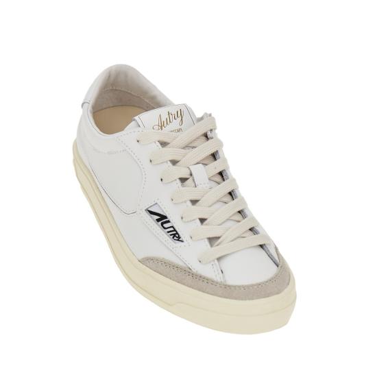 26SS 오트리 WINDSCAPE 로우 스니커즈 스웨이드 SCLWUK01 White - AUTRY