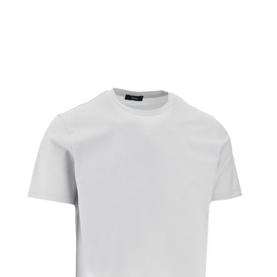 26SS 에르노 슈퍼파인 코튼 스트레치 티셔츠 JG000174U52003 Grey - HERNO