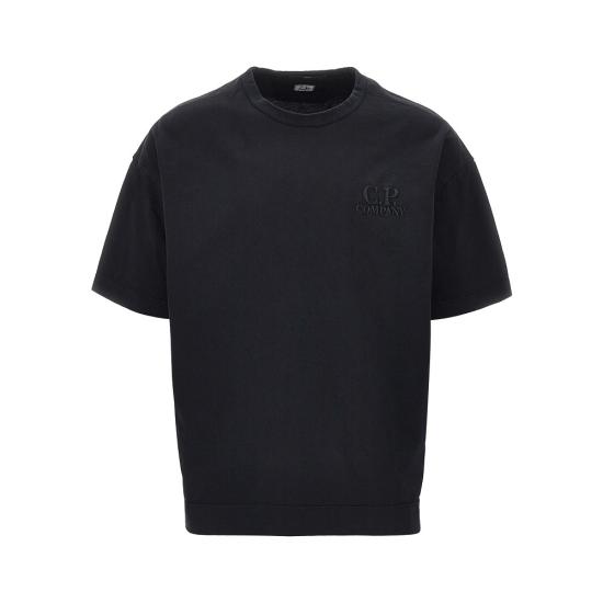 26FW 씨피 컴퍼니 반팔 티셔츠 21CMTS163A005697G Black