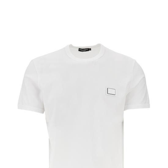 26FW 돌체앤가바나 반팔 티셔츠 G8PV1TG7Q1Q White - DOLCE & GABBANA