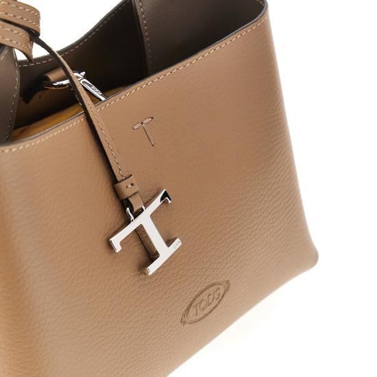 26FW 토즈 마이크로 토트백 XBWAPAEL000QRI Brown - TODS