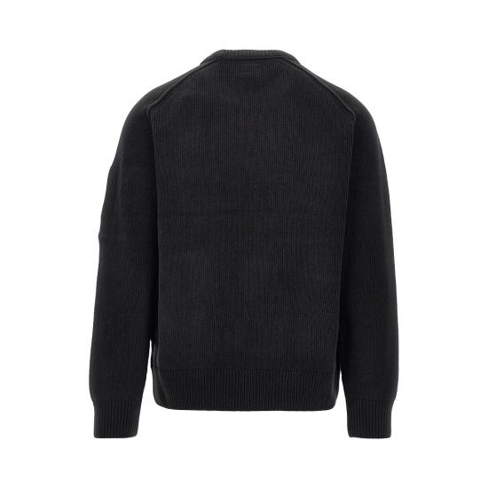 26FW 씨피 컴퍼니 스웨터 21CMKN196A005558G Black - C.P. COMPANY