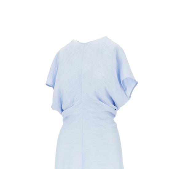 26FW 토템 롱 원피스 243 WRD1103 FB0199 Blue - TOTEME
