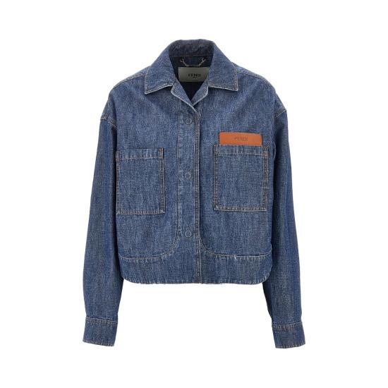 26FW 펜디 데님 자켓 FLF861AW8H Blue