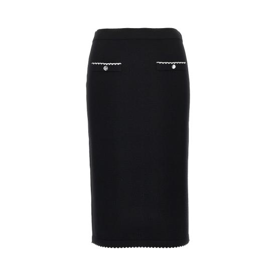 26FW 토리버치 미디 스커트 182739 Black