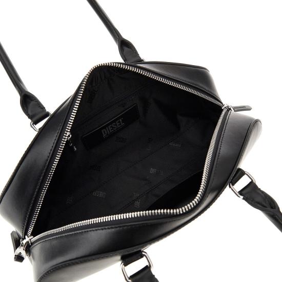 26FW 디젤 1DR 돔 이롱게이트 볼링백 X10641P8279 Black - DIESEL