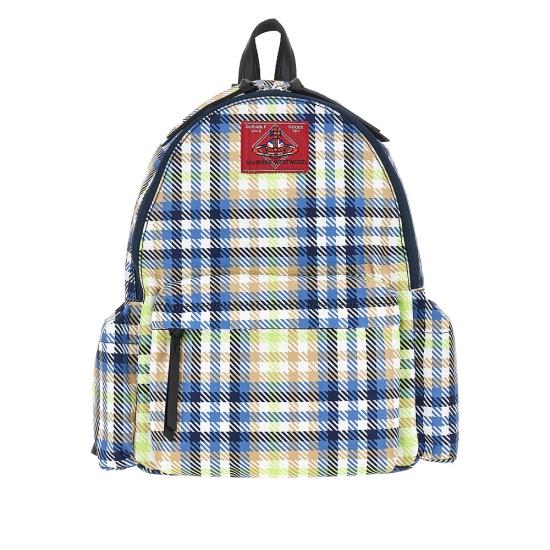 26SS 비비안웨스트우드 오르브 올오버 패턴 백팩 4A020006U W01GU Multicolor