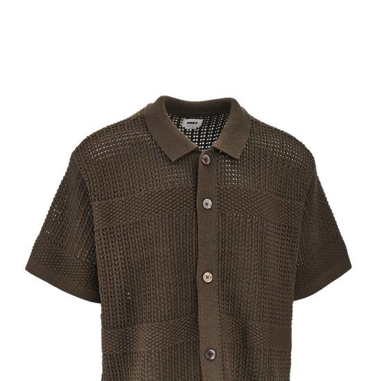 26SS 오베이 가디건 151000122 Khaki - OBEY
