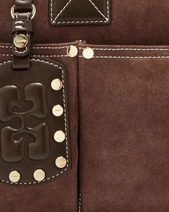 26SS 가니 숄더백 5437354 Brown - GANNI