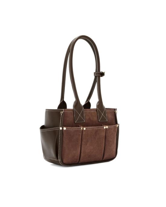 26SS 가니 숄더백 5437354 Brown - GANNI