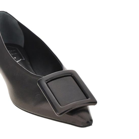 26FW 로저비비에 플랫 슈즈 RVW8244550091T Black - ROGER VIVIER