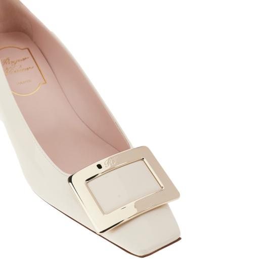 26FW 로저비비에 벨 비비어 펌프스 힐 RVW00600920D1P White - ROGER VIVIER