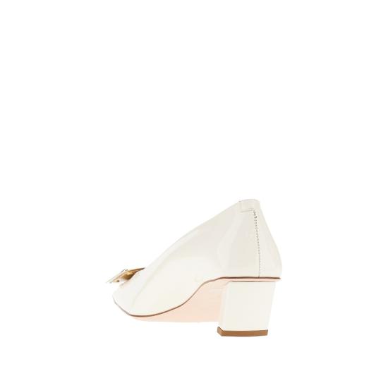 26FW 로저비비에 벨 비비어 펌프스 힐 RVW00600920D1P White - ROGER VIVIER