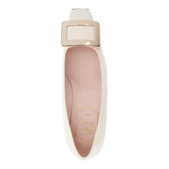 26FW 로저비비에 벨 비비어 펌프스 힐 RVW00600920D1P White - ROGER VIVIER