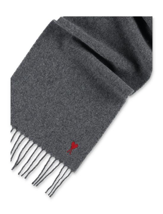 26FW 아미 머플러/스카프 USF705AW0047 A189 GREY RED - AMI