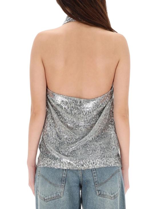 26SS 스텔라 맥카트니 민소매 티셔츠 6T0270 3HJ3038000 Silver - STELLA MCCARTNEY