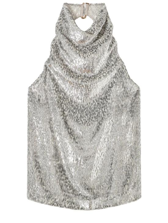 26SS 스텔라 맥카트니 민소매 티셔츠 6T0270 3HJ3038000 Silver