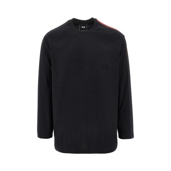 26FW 와이쓰리 긴팔 티셔츠 KQ8586 Black