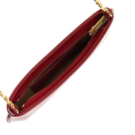 26FW 자크뮈스 쁘띠 비주 체인 숄더백 BAW00404BC18A01 Red - JACQUEMUS
