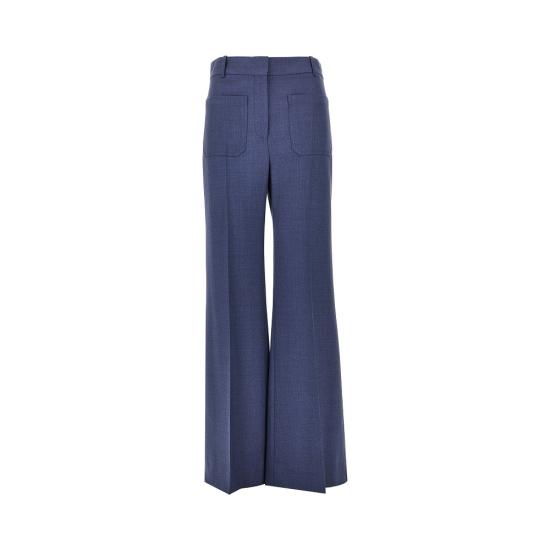 26FW 빅토리아 베컴 스트레이트 팬츠 1226WTR005115D Blue