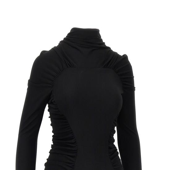26FW 빅토리아 베컴 롱 원피스 1326WDR007472A Black - VICTORIA BECKHAM