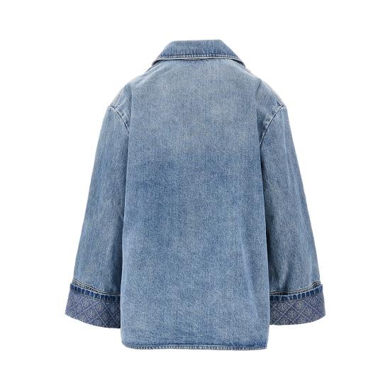 26FW 토리버치 데님 셔츠 179125 Blue - TORY BURCH