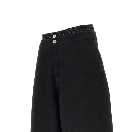 26FW 디 아티코 숏팬츠 261WCP00324DDD104TR Black - THE ATTICO