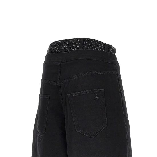 26FW 디 아티코 숏팬츠 261WCP00324DDD104TR Black - THE ATTICO