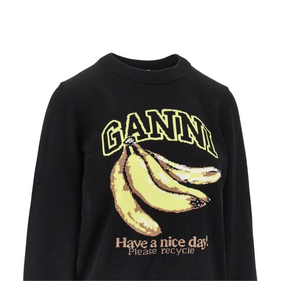 26FW 가니 스웨터 A1150013 Black - GANNI