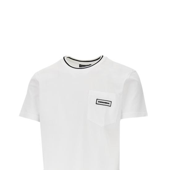 26FW 돌체앤가바나 반팔 티셔츠 G8RA2ZG7Q2P White - DOLCE & GABBANA